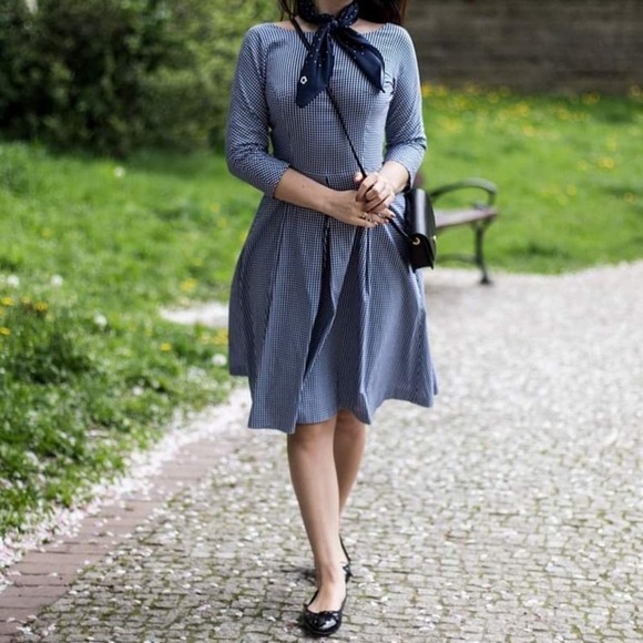 Arterie Rosa Femina Check Print Dress - Picture 1 of 15